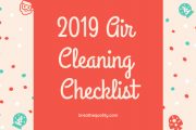 New Year Air Cleaning Checklist for 2019