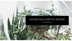 Holmes HAP412BNS-NU Air Purifier: Trusted Review & Specs