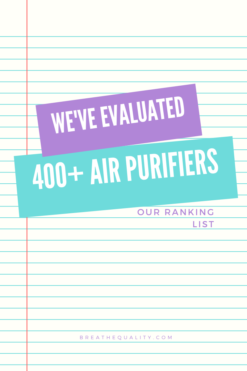air purifier ranking list