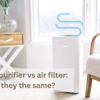 Air purifier vs air filter: Is an air purifier the same as an air filter?