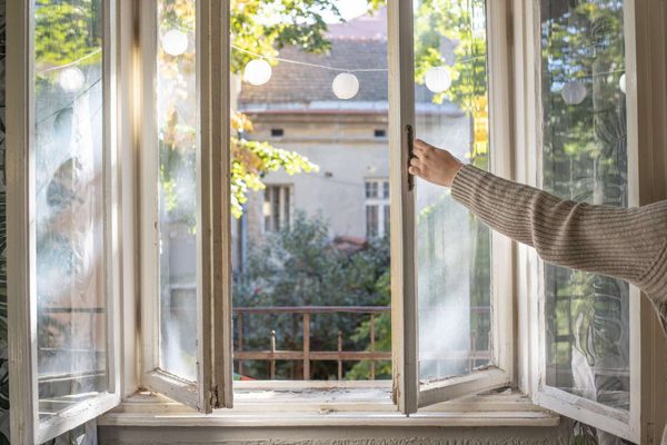 Can air purifier be clearance used with open windows